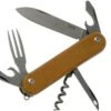 MKM Malga 6 Natural Canvas Micarta MP06-NC Couteau De Poche