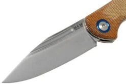 MKM Fara MY01-NC Natural Micarta Couteau De Poche, Lucas Burnley Design -Pas Cher Lame Pro Magasin MMK MY01 NC 03 mkm knives