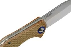 MKM Fara MY01-NC Natural Micarta Couteau De Poche, Lucas Burnley Design -Pas Cher Lame Pro Magasin MMK MY01 NC 06 mkm knives