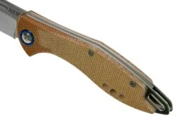 MKM Fara MY01-NC Natural Micarta Couteau De Poche, Lucas Burnley Design -Pas Cher Lame Pro Magasin MMK MY01 NC 07 mkm knives
