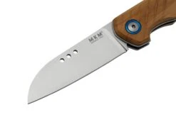 MKM Root RT-O Satin Olive Wood, Couteau De Poche, Jens Anso Design -Pas Cher Lame Pro Magasin MMK RT O 03 mkm