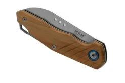 MKM Root RT-O Satin Olive Wood, Couteau De Poche, Jens Anso Design -Pas Cher Lame Pro Magasin MMK RT O 06 mkm