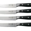 Messermeister Avanta L7684-5-4S, Set De 4 Couteaux à Steak, Noir