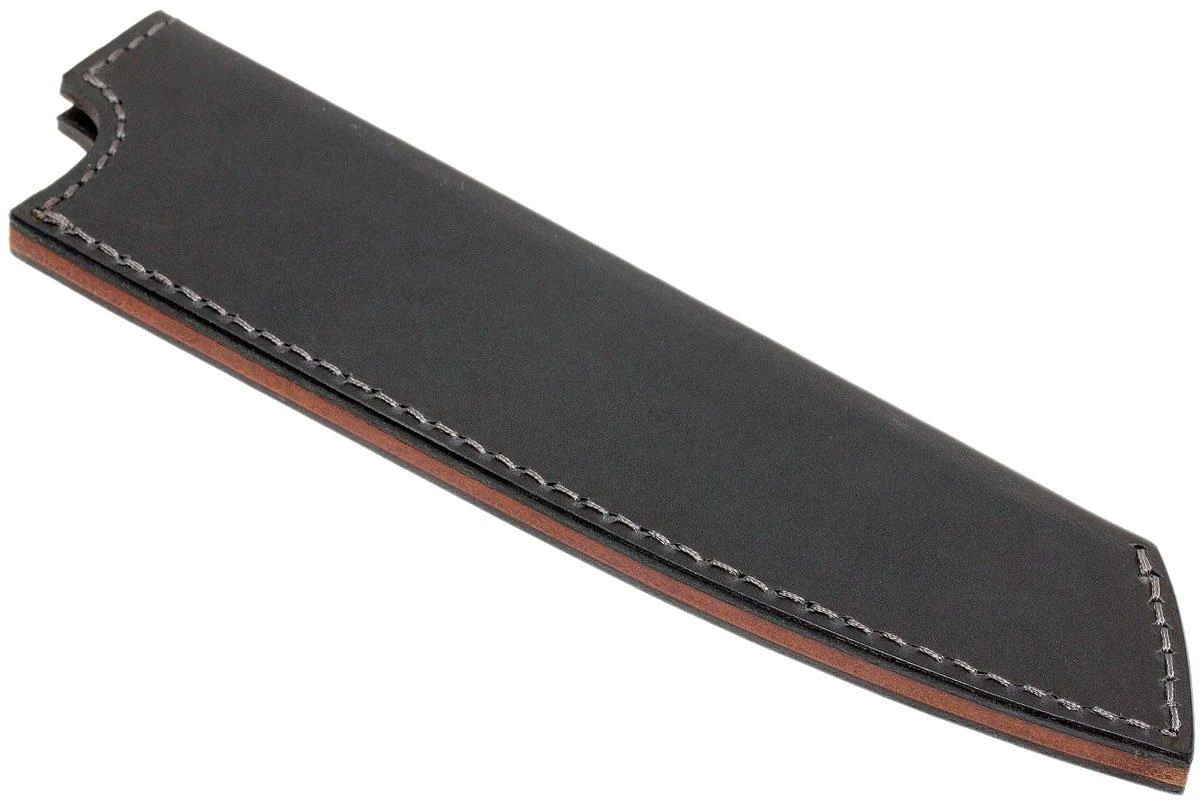 Nesmuk étui Pour Couteau En Cuir 21 Cm, Couteau De Chef, Antracite, LSS1401 2 Nesmuk étui Pour Couteau En Cuir 21 Cm, Couteau De Chef, Antracite, LSS1401 – Image 2