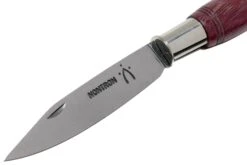 Nontron No. 25 Turning Ferrule, Amarante, Clog Shape NN25AMA Couteau De Poche -Pas Cher Lame Pro Magasin NN25AMA 03 nontron