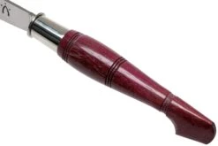 Nontron No. 25 Turning Ferrule, Amarante, Clog Shape NN25AMA Couteau De Poche -Pas Cher Lame Pro Magasin NN25AMA 06 nontron