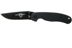 Ontario RAT-2 D2 Black, Plain Edge Black, 8830