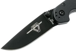 Ontario RAT-2 D2 Black, Plain Edge Black, 8830 -Pas Cher Lame Pro Magasin OKC8830 03 ontario