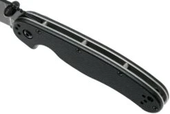 Ontario RAT-2 D2 Black, Plain Edge Black, 8830 -Pas Cher Lame Pro Magasin OKC8830 07 ontario