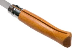 Opinel Couteau De Poche No.8 Gamme De Luxe Avec étui En Cuir, Acier Carbone -Pas Cher Lame Pro Magasin OP000815 04 opinel v202004