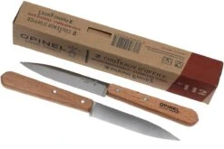 Opinel Set De 2 Couteaux D'office N°112 Naturel, Inoxydable -Pas Cher Lame Pro Magasin OP001223 07 opinel no 112 op001223 07
