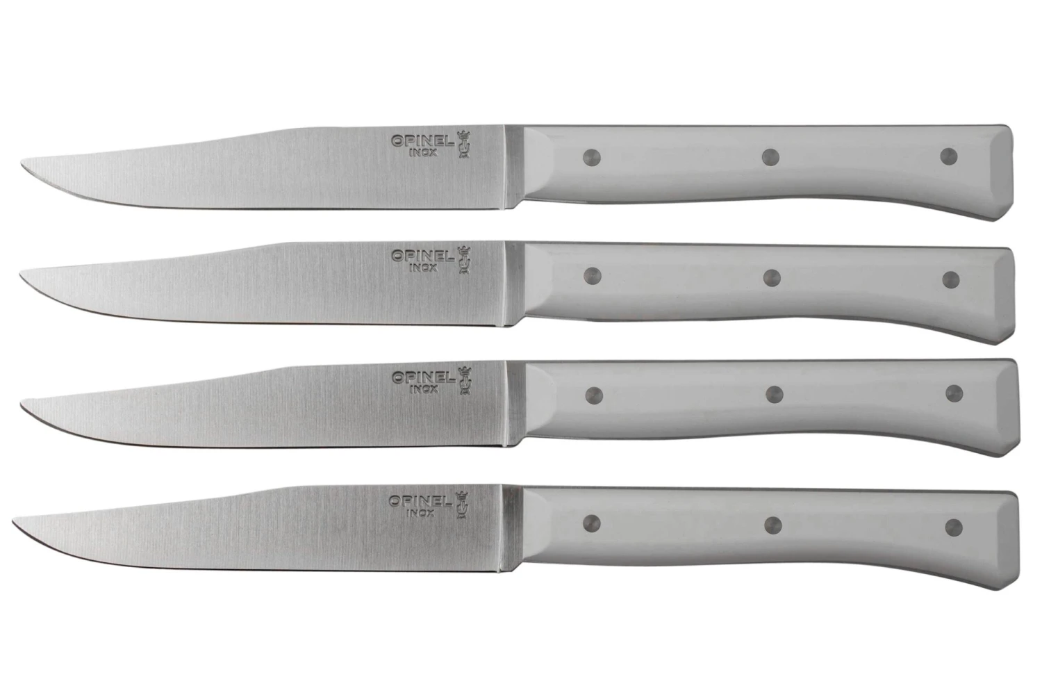 Opinel Facette White, Set De 4 Couteaux De Table 1 Opinel Facette White, Set De 4 Couteaux De Table