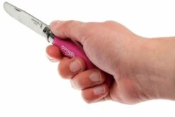Opinel 'My First Opinel', Fuchsia -Pas Cher Lame Pro Magasin OPT001699 05 opinel my first opinel fuchsia opt001699 d5