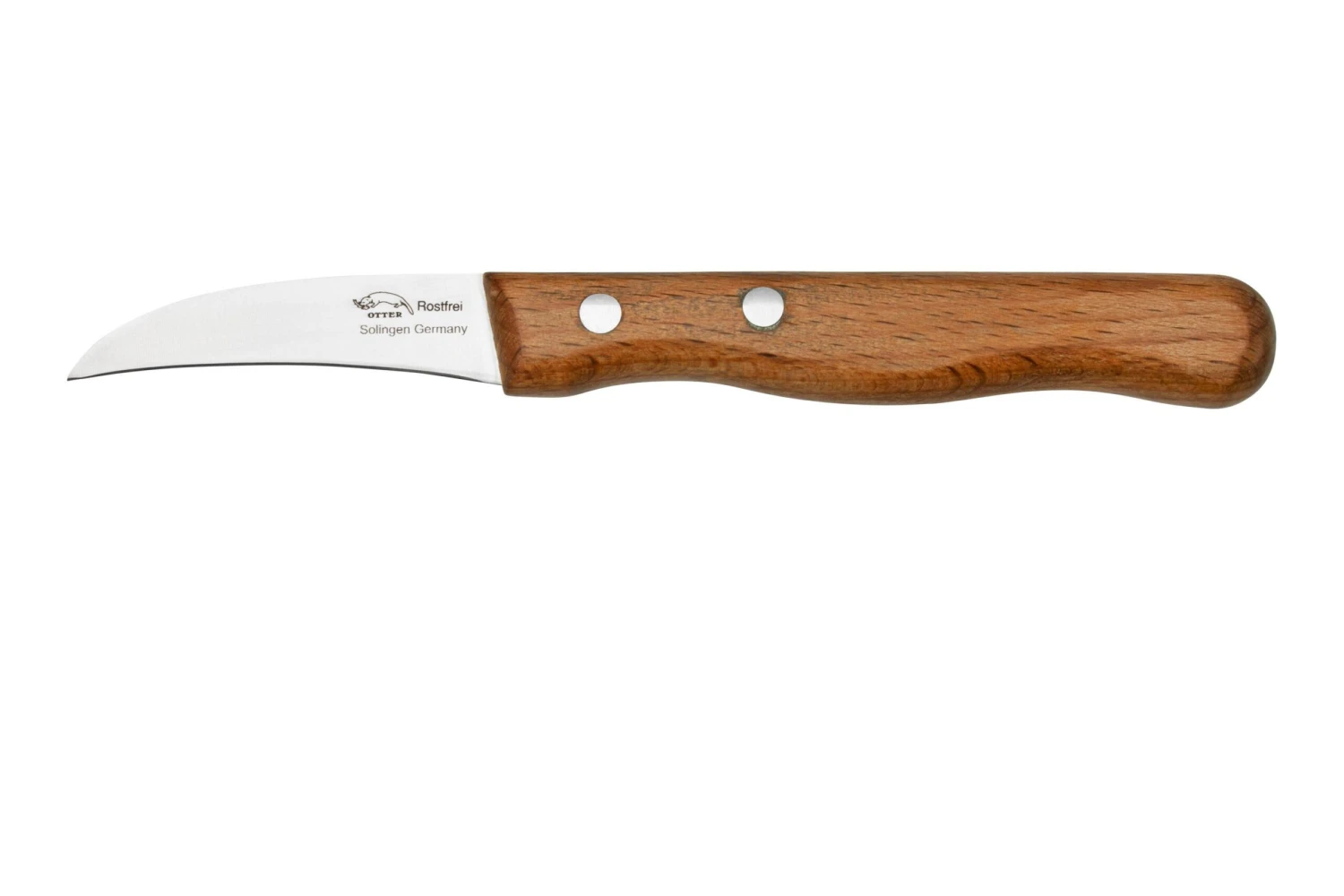 Otter Paring Knife 1011 Curved Stainless Beech, Couteau à éplucher 1 Otter Paring Knife 1011 Curved Stainless Beech, Couteau à éplucher