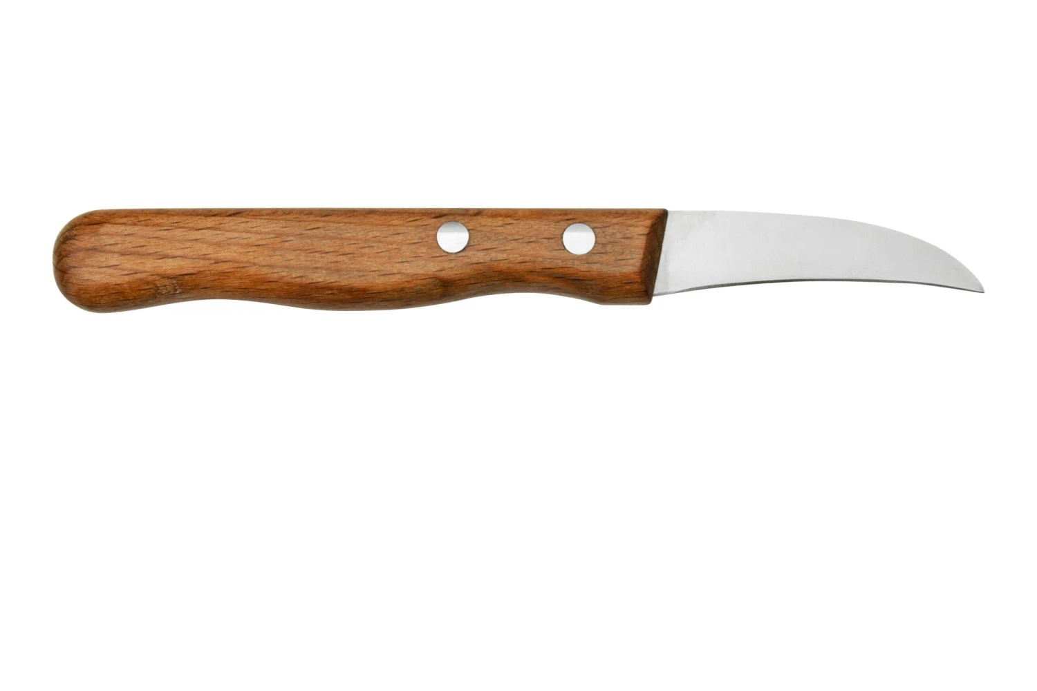Otter Paring Knife 1011 Curved Stainless Beech, Couteau à éplucher 2 Otter Paring Knife 1011 Curved Stainless Beech, Couteau à éplucher – Image 2