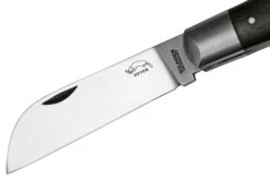 Otter Anchor Knife 172 LB Large Carbon, Smoked Oak, Stainless Anchor, Leather Strap, Couteau De Poche -Pas Cher Lame Pro Magasin OR172LB 03 otter