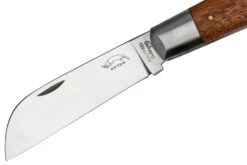 Otter Anchor Knife 173 R Large Stainless, Sapeli, Brass Anchor, Couteau De Poche -Pas Cher Lame Pro Magasin OR173R 03 otter