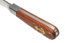Otter Anchor Knife 173 R Large Stainless, Sapeli, Brass Anchor, Couteau De Poche -Pas Cher Lame Pro Magasin OR173R 07 otter