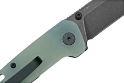 QSP Knife Penguin Mini QS130XS-F2, Blackwashed 14C28N, Natural G10, Couteau De Poche -Pas Cher Lame Pro Magasin QS130XS F2 05 qsp