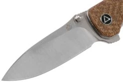 QSP Knife Hawk QS131-G Brown Micarta Couteau De Poche -Pas Cher Lame Pro Magasin QS131 G 03 qsp