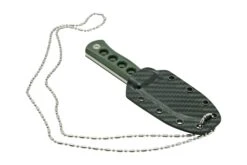 QSP Knife Canary QS141-C1 Stonewashed, Black Green G10, Couteau De Cou -Pas Cher Lame Pro Magasin QS141 C1 06 qsp