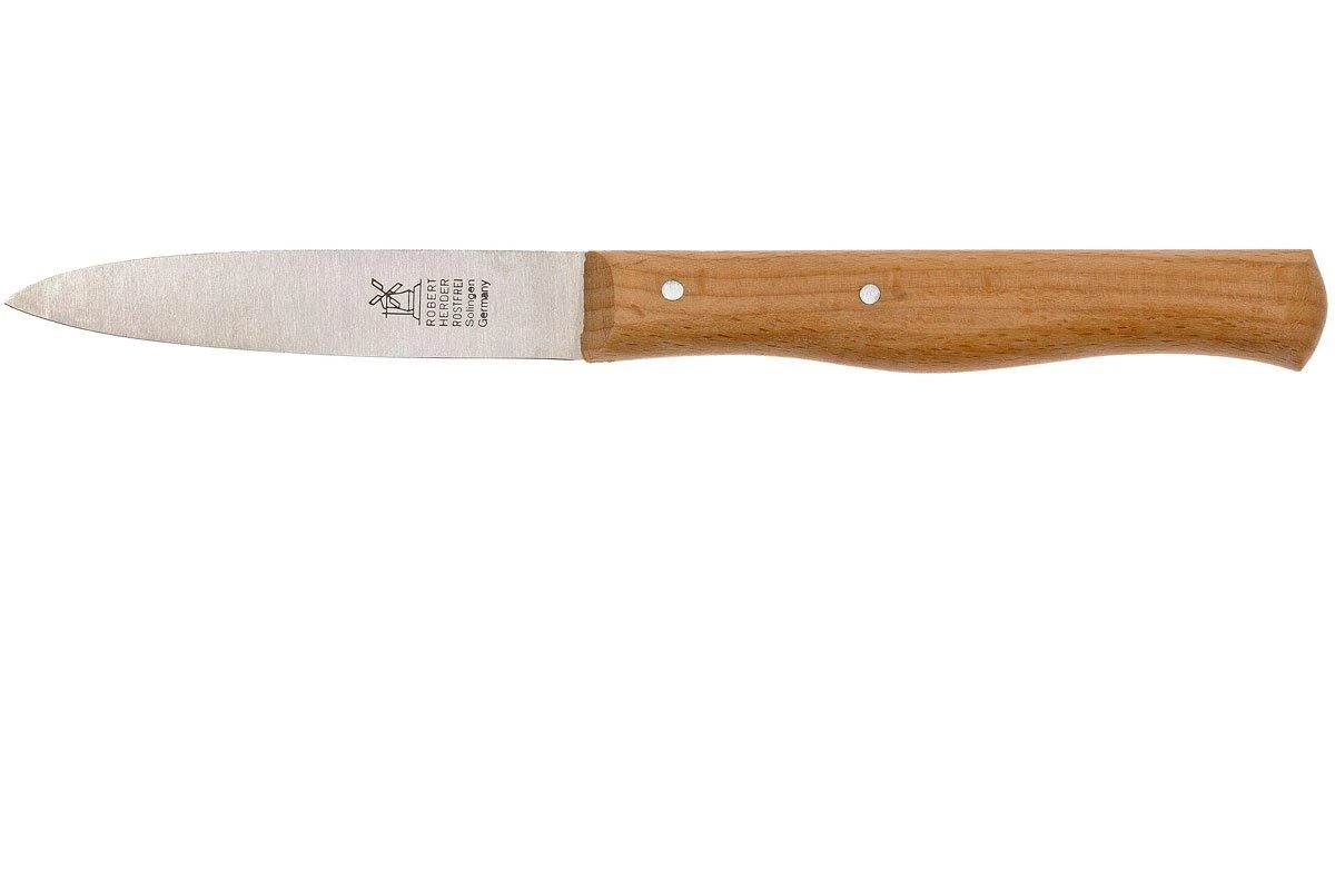 Robert Herder Couteau à éplucher 'middle Point', Hêtre Rouge, 8,3 Cm 1 Robert Herder Couteau à éplucher 'middle Point', Hêtre Rouge, 8,3 Cm