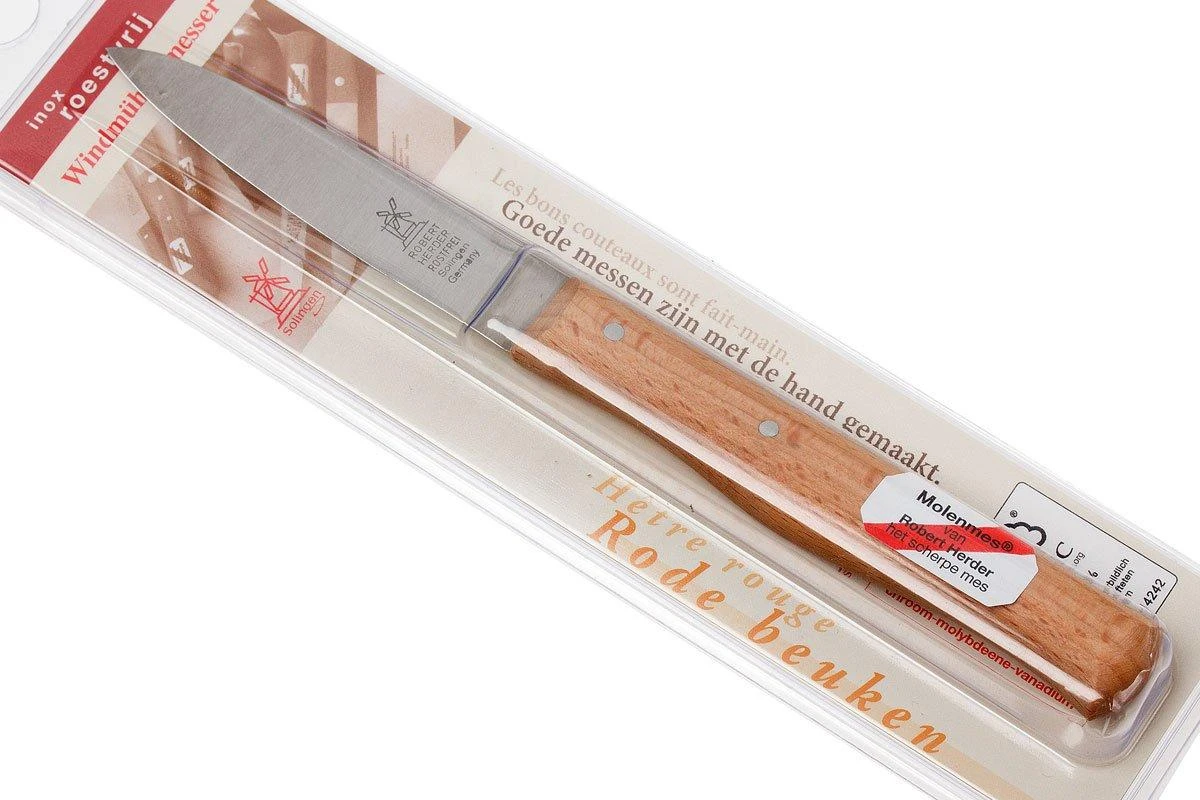 Robert Herder Couteau à éplucher 'middle Point', Hêtre Rouge, 8,3 Cm 7 Robert Herder Couteau à éplucher 'middle Point', Hêtre Rouge, 8,3 Cm – Image 7