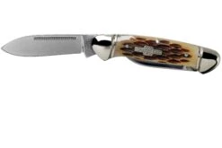 Rough Ryder Mini Canoe Amber Bone RR058 Couteau De Poche Slipjoint -Pas Cher Lame Pro Magasin RY058 03 rough ryder
