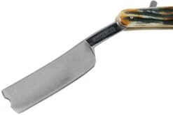 Rough Ryder Folding Razor Cinnamon Stag RR2159 Damascus Rasoir Coupe-choux -Pas Cher Lame Pro Magasin RY2159 03 rough ryder