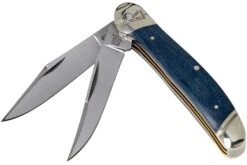 Rough Ryder Copperhead Denim RR2188 Carbon Couteau De Poche Slipjoint