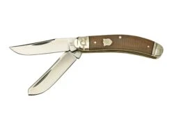 Rough Ryder Brown Burlap Sowbelly RR2332, Couteau De Poche