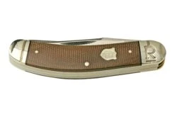 Rough Ryder Brown Burlap Sowbelly RR2332, Couteau De Poche -Pas Cher Lame Pro Magasin RY2332 06 roughryder