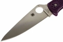 Spyderco Endura 4 Purple C10FPPR Couteau De Poche 9 Spyderco Endura 4 Purple C10FPPR Couteau De Poche -Pas Cher Lame Pro Magasin SPC10FPPR 03 spyderco endura paars spc10fppr d3