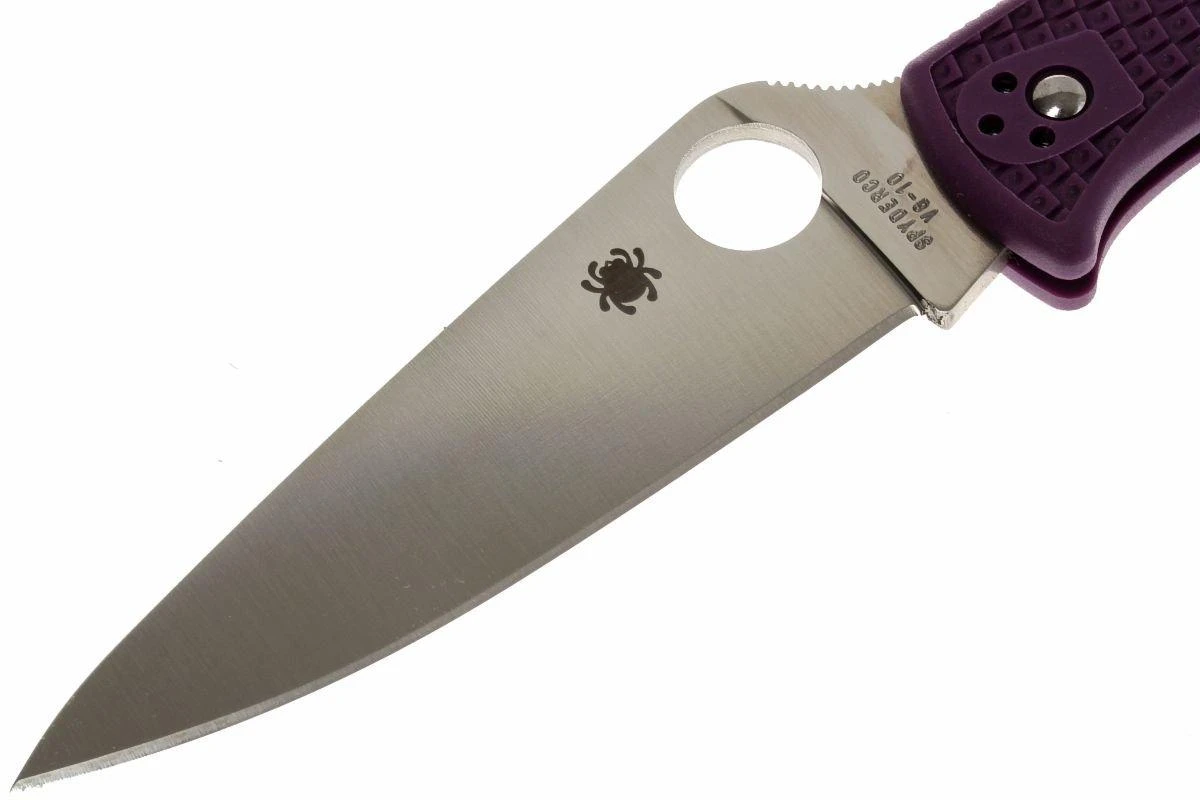 Spyderco Endura 4 Purple C10FPPR Couteau De Poche 3 Spyderco Endura 4 Purple C10FPPR Couteau De Poche – Image 3