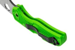 Spyderco Native 5 Salt, Green FRN, LC200N, C41PGR5 Couteau De Poche -Pas Cher Lame Pro Magasin SPC41PGR5 04 spyderco