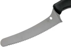 Spyderco Z-Cut K13SBK Couteau Universel 11 Cm, Noir, Dentelé -Pas Cher Lame Pro Magasin SPK13SBK 03 spyderco