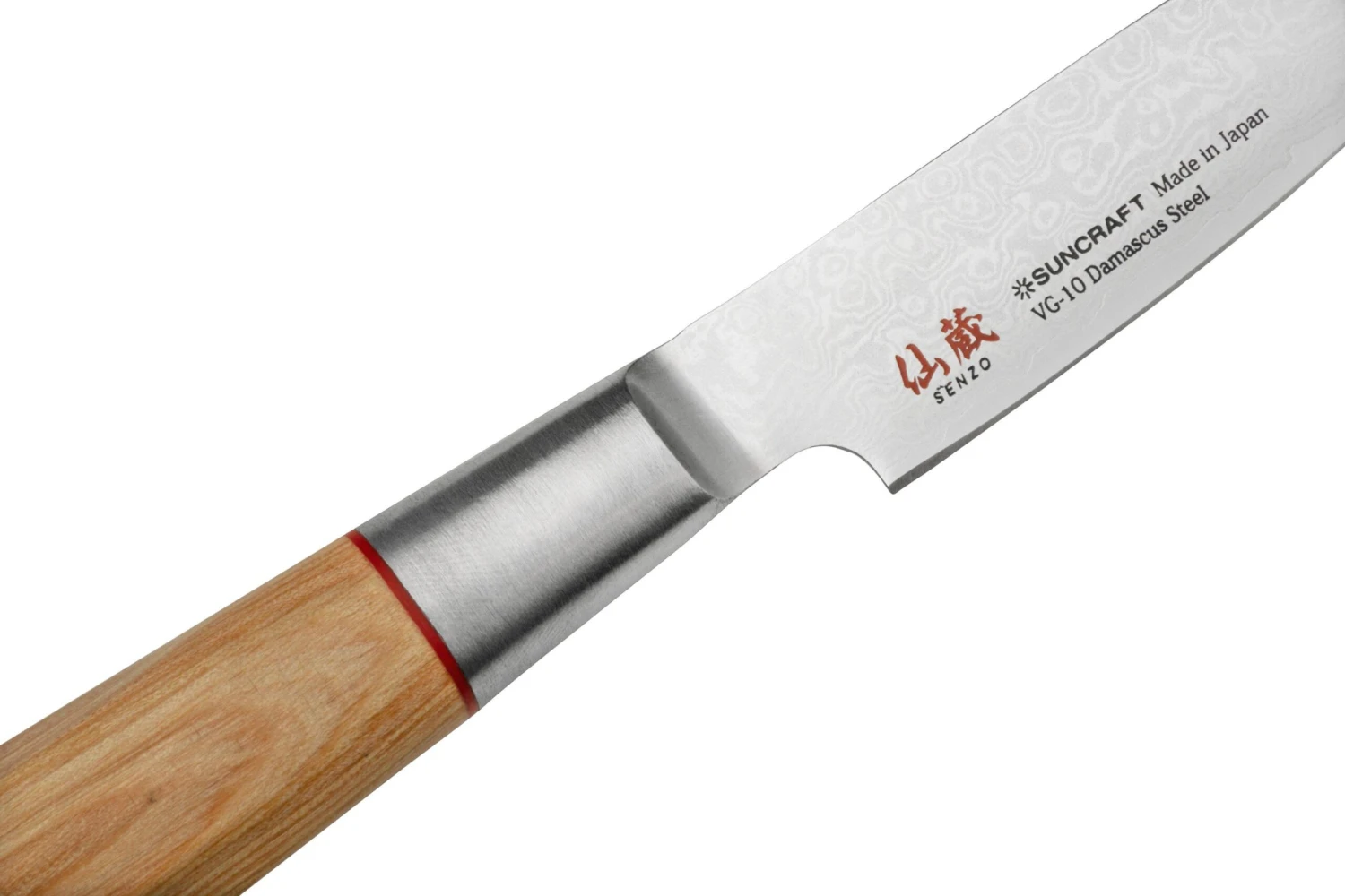 Suncraft Twisted Octagon TO-01 Couteau à éplucher 8 Cm 5 Suncraft Twisted Octagon TO-01 Couteau à éplucher 8 Cm – Image 5