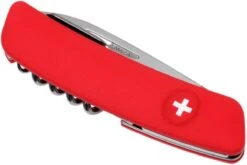 Swiza D01 Couteau De Poche Suisse - Rouge -Pas Cher Lame Pro Magasin SZD01 RD 07 swiza szd01 rd 07