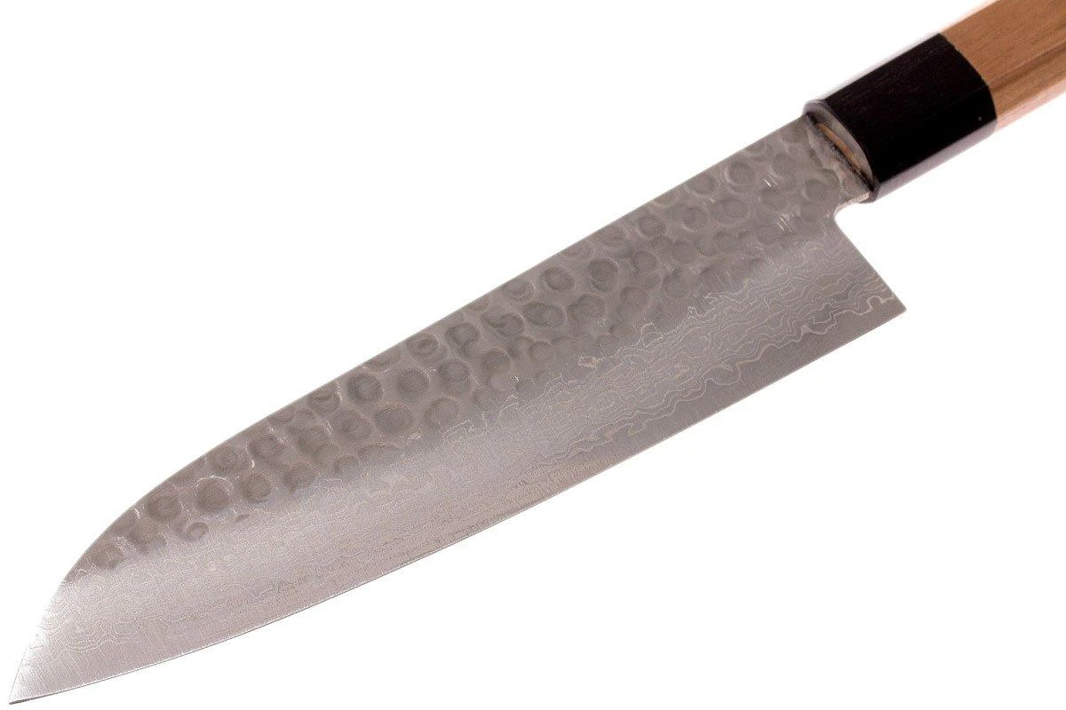 Sakai Takayuki 45-Layer Damascus WA Couteau Santoku, 18 Cm 3 Sakai Takayuki 45-Layer Damascus WA Couteau Santoku, 18 Cm – Image 3