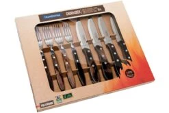Tramontina Churrasco Jumbo Set De 8 Couverts à Steak, 29899-263 -Pas Cher Lame Pro Magasin TC29899 263 05 tramontina churasso tc29899 263 05