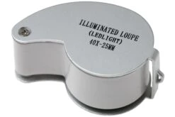 TSPROF 40x 25 Mm Loupe De Poche Avec LED -Pas Cher Lame Pro Magasin TSMS1800290 03 tsprof