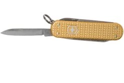 Victorinox Classic SD Precious Alox, Brass Gold 0.6221.408G Couteau Suisse -Pas Cher Lame Pro Magasin VT0 6221 408G 03 victorinox