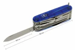 Victorinox Swisschamp Transparent Bleu 1.6795.T2 Couteau Suisse 15 Victorinox Swisschamp Transparent Bleu 1.6795.T2 Couteau Suisse -Pas Cher Lame Pro Magasin VT1 6795 T2 07 victorinox swisschamp 33 blauw transparant vt1 6795 t2 d7