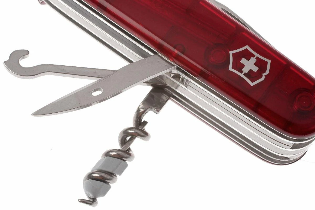 Victorinox CyberTool, Rouge Transparent 1.7725.T, Couteau Suisse Avec 34 Fonctions 6 Victorinox CyberTool, Rouge Transparent 1.7725.T, Couteau Suisse Avec 34 Fonctions – Image 6