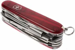 Victorinox CyberTool, Rouge Transparent 1.7725.T, Couteau Suisse Avec 34 Fonctions 16 Victorinox CyberTool, Rouge Transparent 1.7725.T, Couteau Suisse Avec 34 Fonctions -Pas Cher Lame Pro Magasin VT1 7725 T 08 victorinox cybertool 34 rood vt1 7725 t d8