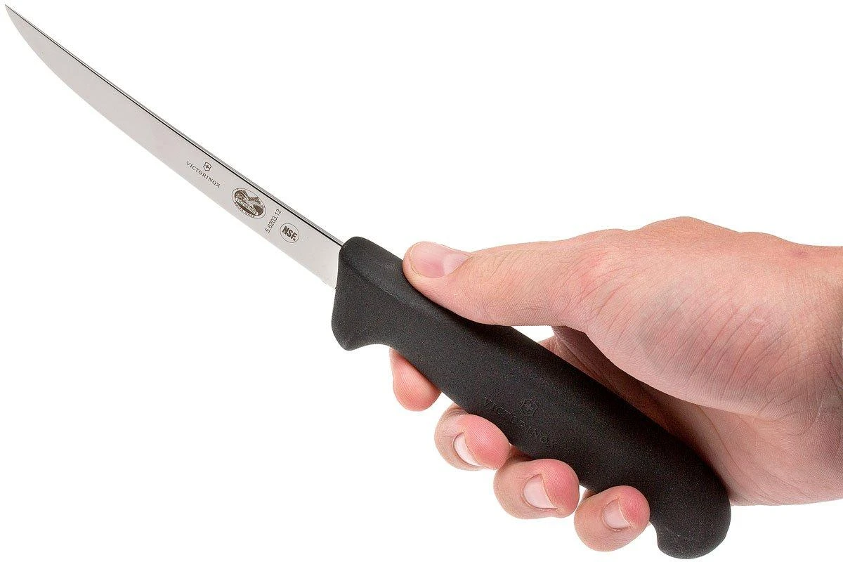 Victorinox Fibrox Couteau à Filet Flexible, Extra Mince, 12 Cm, 5.6203.12 6 Victorinox Fibrox Couteau à Filet Flexible, Extra Mince, 12 Cm, 5.6203.12 – Image 6