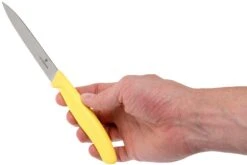 Victorinox SwissClassic Couteaux à Légumes Jaunes 10 Cm, Set De 2 Dont 1 Normal Et 1 Dentelé, VT6-7796-L8B -Pas Cher Lame Pro Magasin VT6 7796 L8B 05 victorinox swissclassic