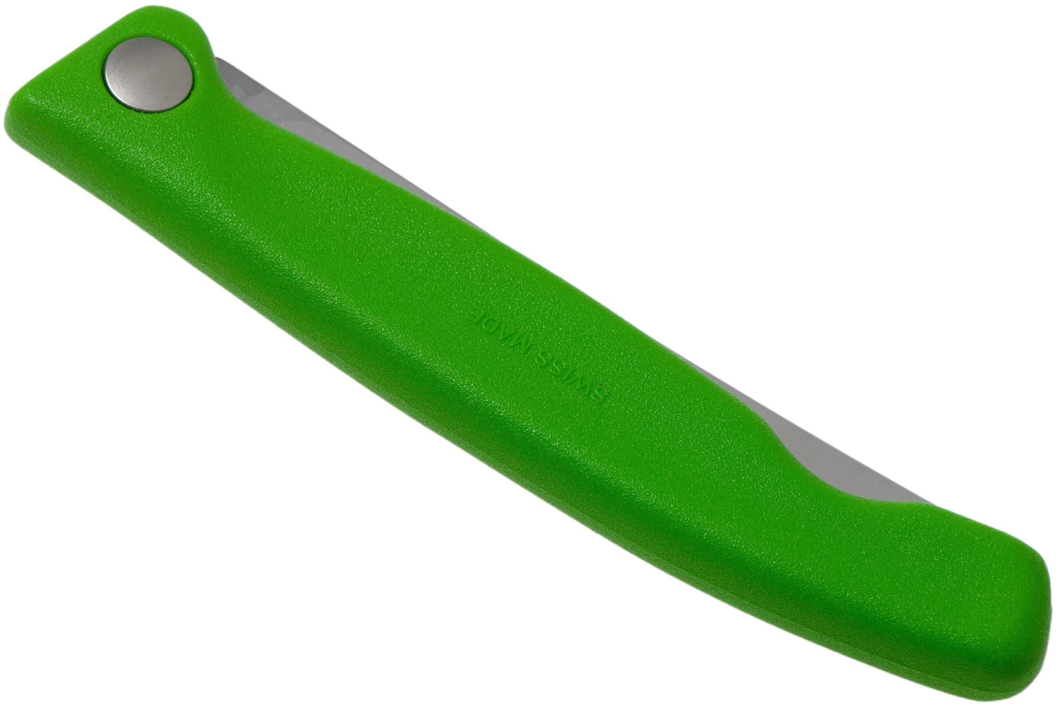 Victorinox SwissClassic 6.7836.F4B Couteau à Légumes Pliant Dentelé, Vert 4 Victorinox SwissClassic 6.7836.F4B Couteau à Légumes Pliant Dentelé, Vert – Image 4