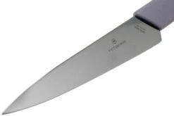 Victorinox Swiss Modern Couteau D'office15 Cm, Lilas-lavande -Pas Cher Lame Pro Magasin VT6 9016 1521B 03 victorinox