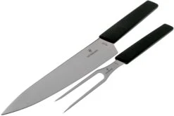 Victorinox Swiss Modern Couteau à Trancher Et Fourchette à Viande, Noirs -Pas Cher Lame Pro Magasin VT6 9093 21G 03 victorinox